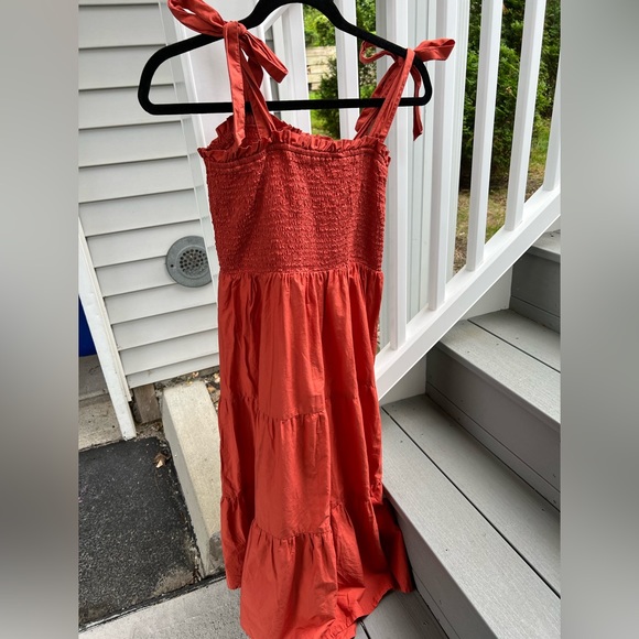 Tie Strap Tiered Sundress - Picture 7 of 11